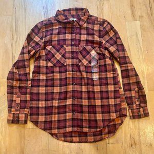 Womans Flannel Shirt - Dip - Small w/ tags